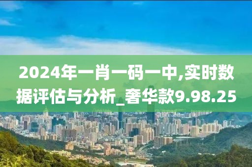 2024年一肖一码一中,实时数据评估与分析_奢华款9.98.25
