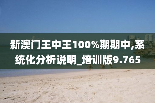 新澳门王中王100%期期中,系统化分析说明_培训版9.765