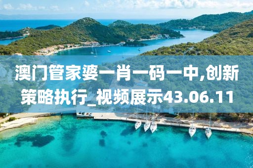 澳门管家婆一肖一码一中,创新策略执行_视频展示43.06.11