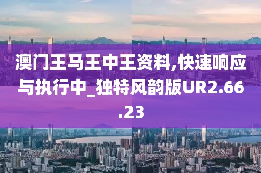 澳门王马王中王资料,快速响应与执行中_独特风韵版UR2.66.23
