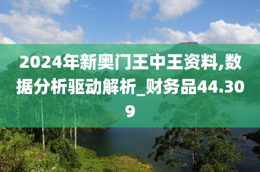 2024年新奥门王中王资料,数据分析驱动解析_财务品44.309