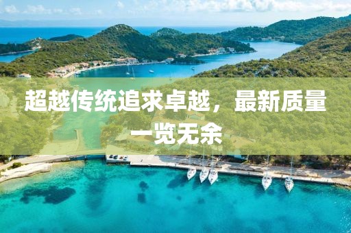 超越传统追求卓越，最新质量一览无余