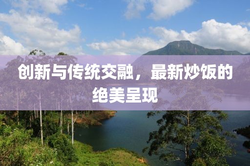 创新与传统交融，最新炒饭的绝美呈现