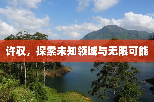 许驭，探索未知领域与无限可能