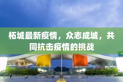 柘城最新疫情，众志成城，共同抗击疫情的挑战