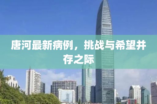 唐河最新病例，挑战与希望并存之际