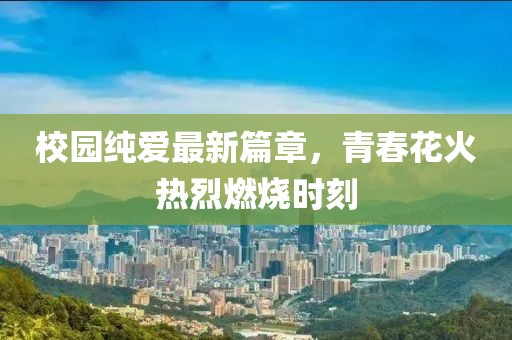 校园纯爱最新篇章，青春花火热烈燃烧时刻