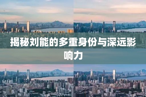 揭秘刘能的多重身份与深远影响力