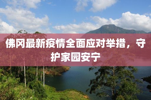 佛冈最新疫情全面应对举措，守护家园安宁
