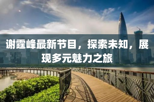谢霆峰最新节目，探索未知，展现多元魅力之旅
