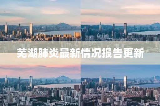 芜湖肺炎最新情况报告更新