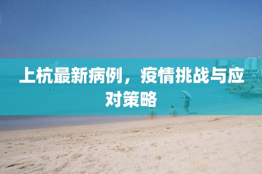 上杭最新病例，疫情挑战与应对策略