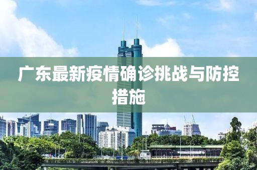 广东最新疫情确诊挑战与防控措施