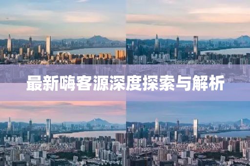 最新嗨客源深度探索与解析