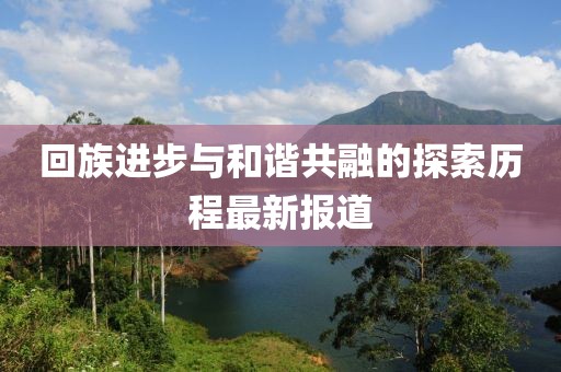 回族进步与和谐共融的探索历程最新报道