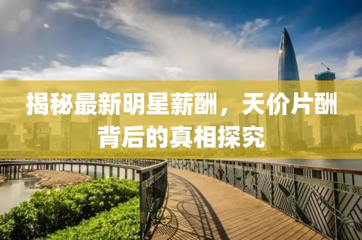 揭秘最新明星薪酬，天价片酬背后的真相探究