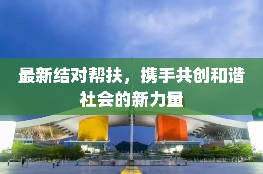 最新结对帮扶，携手共创和谐社会的新力量