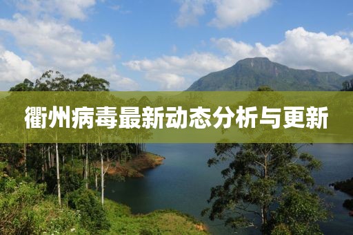 衢州病毒最新动态分析与更新