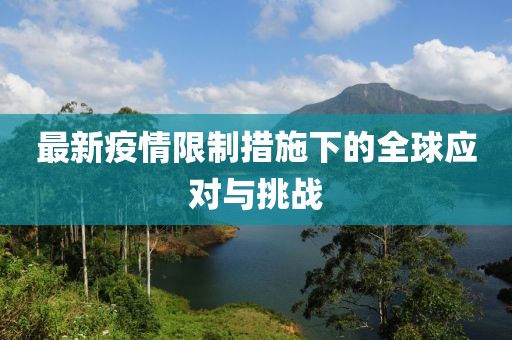 最新疫情限制措施下的全球应对与挑战