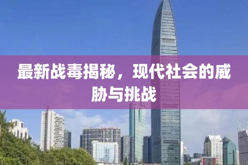 最新战毒揭秘，现代社会的威胁与挑战