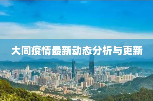 大同疫情最新动态分析与更新