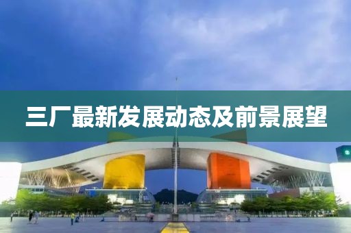 三厂最新发展动态及前景展望