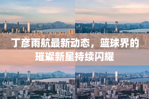 丁彦雨航最新动态，篮球界的璀璨新星持续闪耀