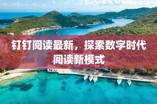 钉钉阅读最新，探索数字时代阅读新模式