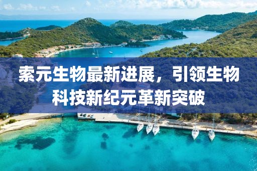索元生物最新进展，引领生物科技新纪元革新突破
