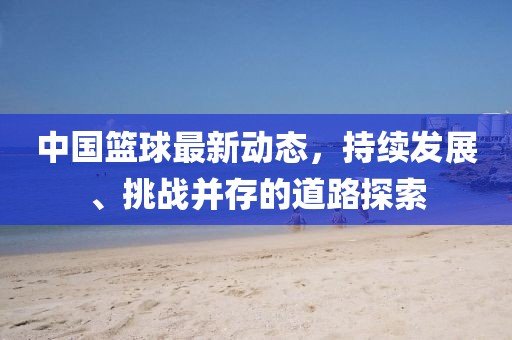 中国篮球最新动态，持续发展、挑战并存的道路探索