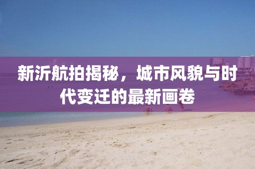 新沂航拍揭秘，城市风貌与时代变迁的最新画卷