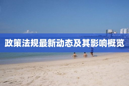 政策法规最新动态及其影响概览
