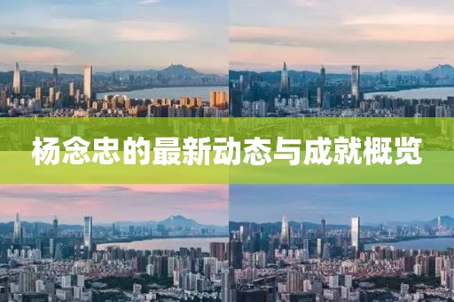 杨念忠的最新动态与成就概览