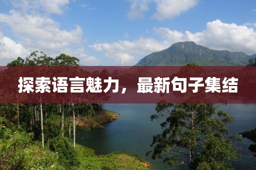 探索语言魅力，最新句子集结