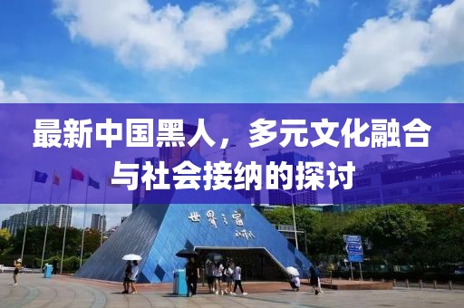 最新中国黑人，多元文化融合与社会接纳的探讨