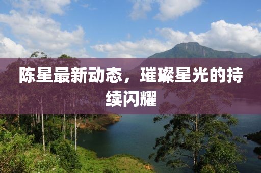 陈星最新动态，璀璨星光的持续闪耀
