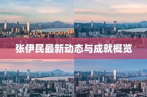 张伊民最新动态与成就概览