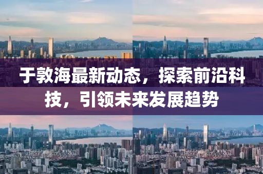 于敦海最新动态，探索前沿科技，引领未来发展趋势