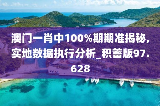 澳门一肖中100%期期准揭秘,实地数据执行分析_积蓄版97.628