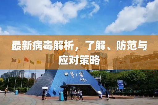 最新病毒解析，了解、防范与应对策略