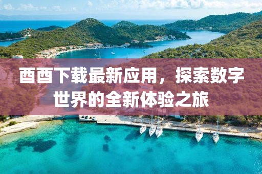 酉酉下载最新应用，探索数字世界的全新体验之旅