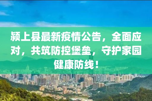 颍上县最新疫情公告，全面应对，共筑防控堡垒，守护家园健康防线！
