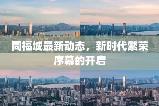 同福城最新动态，新时代繁荣序幕的开启