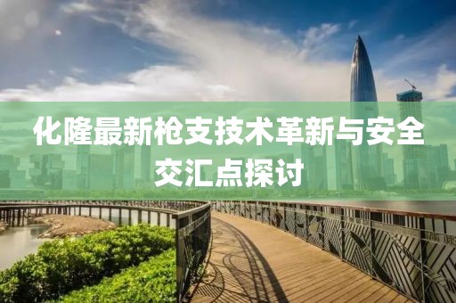 化隆最新枪支技术革新与安全交汇点探讨