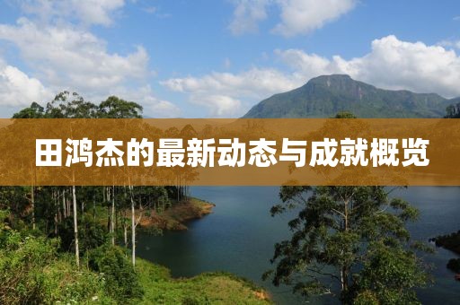 田鸿杰的最新动态与成就概览