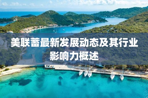 美联蓄最新发展动态及其行业影响力概述