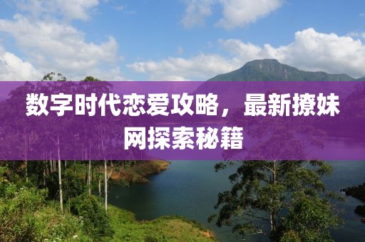 数字时代恋爱攻略，最新撩妹网探索秘籍