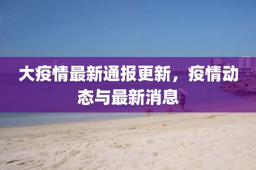 大疫情最新通报更新，疫情动态与最新消息