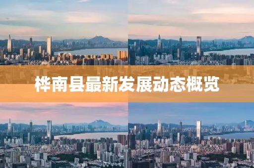 桦南县最新发展动态概览
