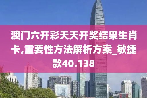 澳门六开彩天天开奖结果生肖卡,重要性方法解析方案_敏捷款40.138